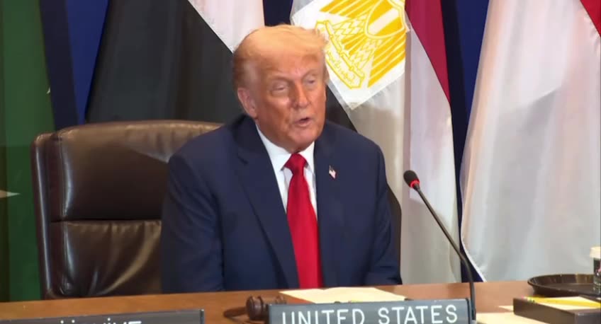 President Trump says he’s had 32 meetings today, but this one is the most important