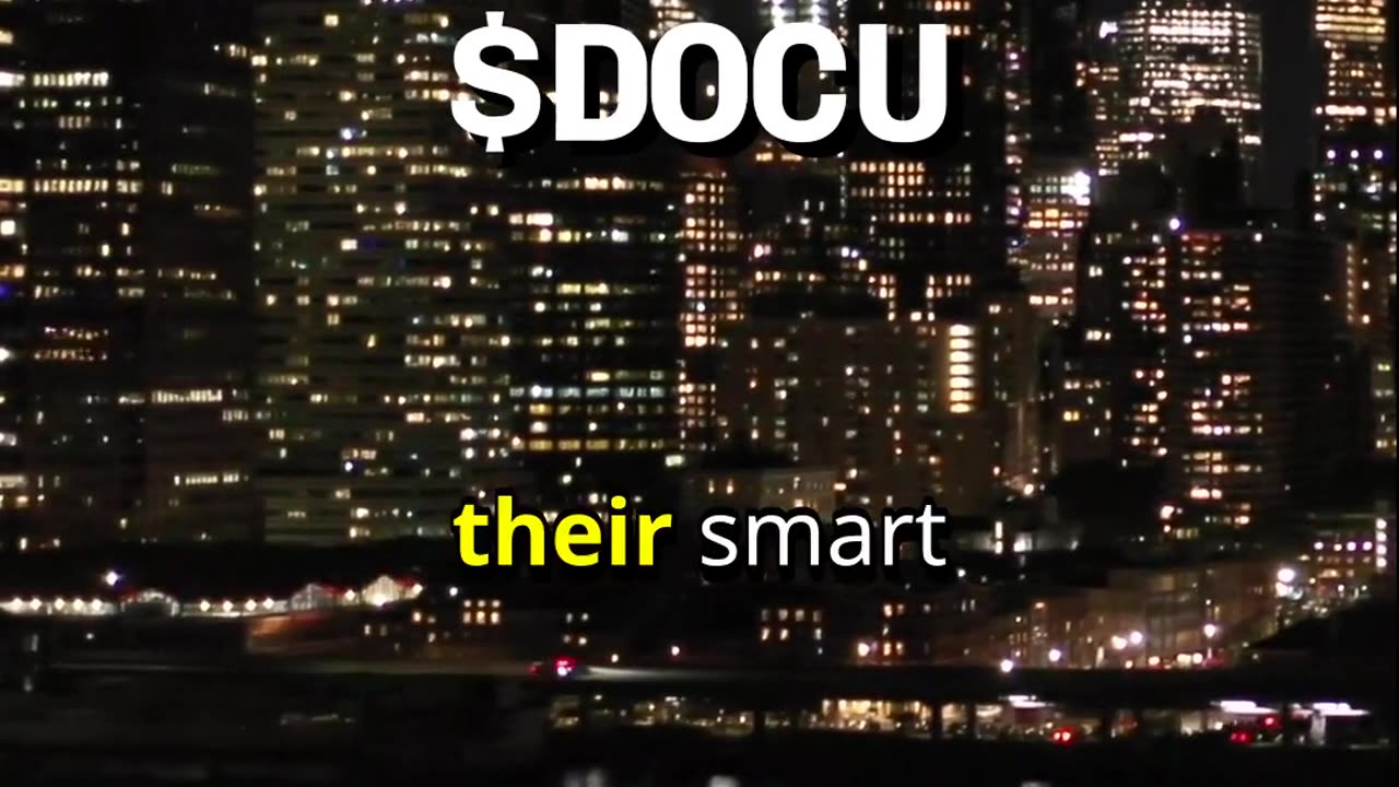🚨 $DOCU 🚨 Why is Docusign trending today? 🤔 #DOCU #stocks #stockmarket