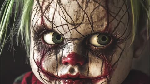 😨👁️ Would you dare to stare into the eyes of this cursed doll? Scary toy | TheHauntingHour
