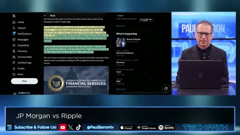 JP Morgan vs Ripple!🚨Banks Target Crypto Apps & Ripple Banking!🔥