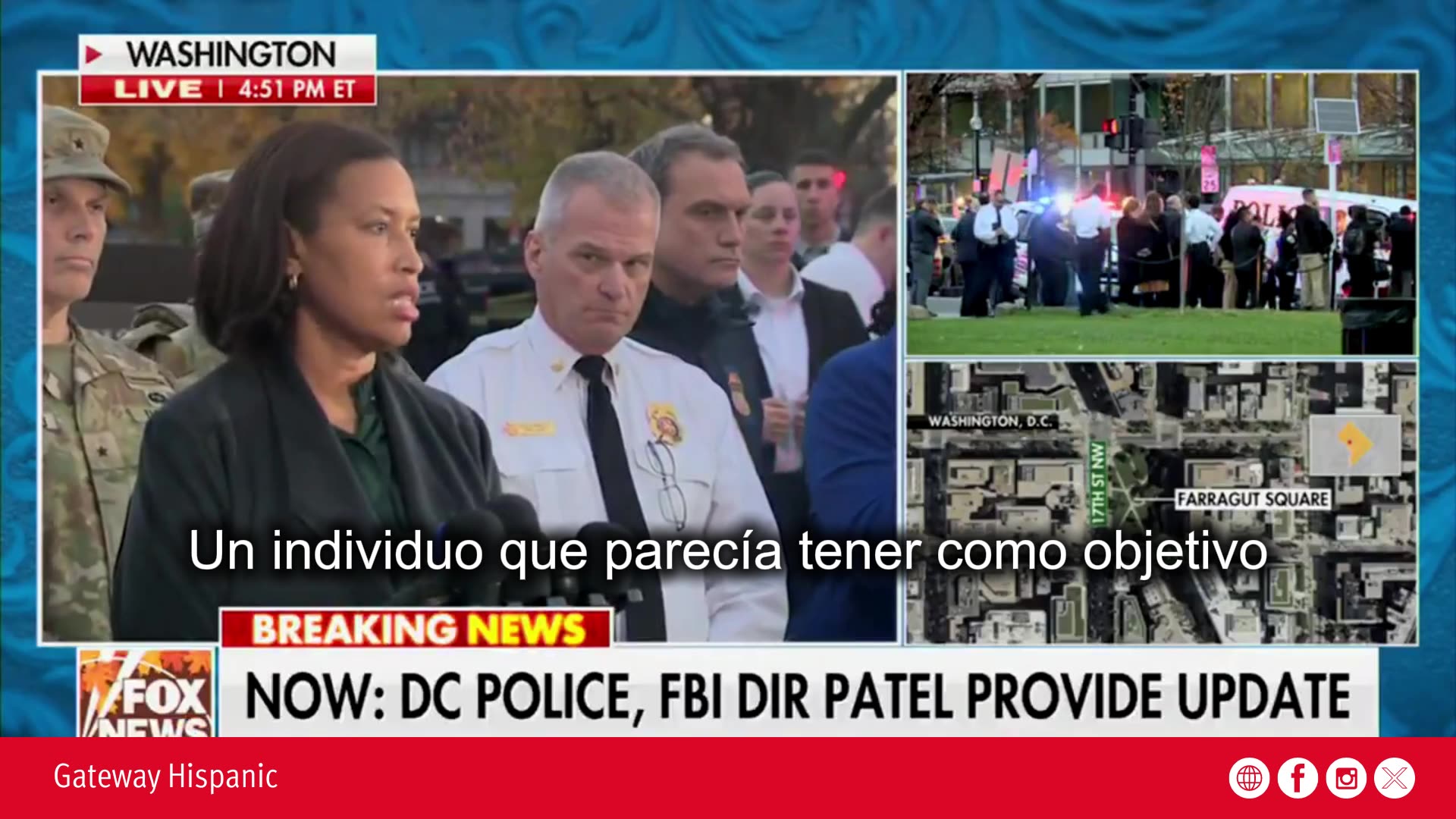 Muriel Bowser confirms this was a targeted attack