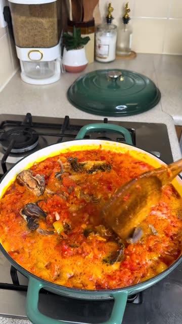 Efo Riro and Pounded Yam is just 10/10 😍🍲