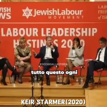 "NEL 2020 STARMER GIURAVA FEDELTÀ AL SIONISMO"