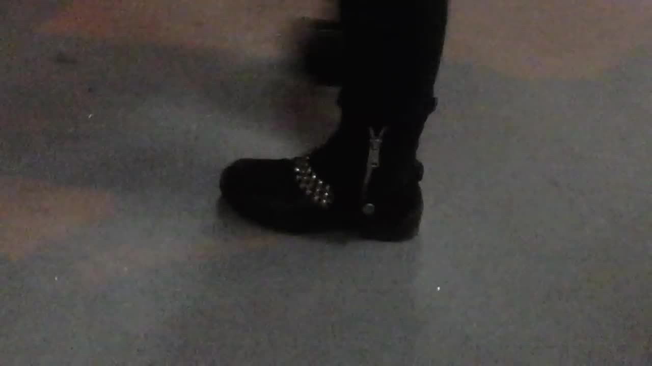Army Man Cushed by Boot - Candid