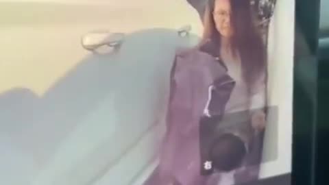 another Tesla vandal caught on camera.