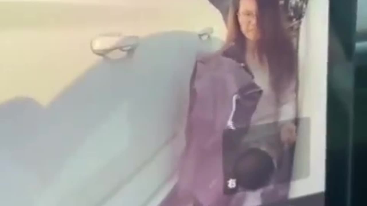 another Tesla vandal caught on camera.
