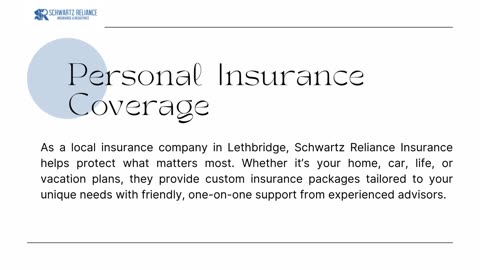 Coverage That Fits Your Life and Livelihood