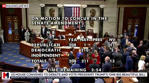 🇺🇸 US House Convenes to Debate and Vote President Trump's One Big Beautiful Bill [LIVE]