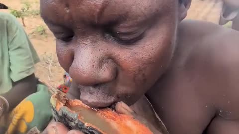 Hadzabe Tribe bush people are adventurous