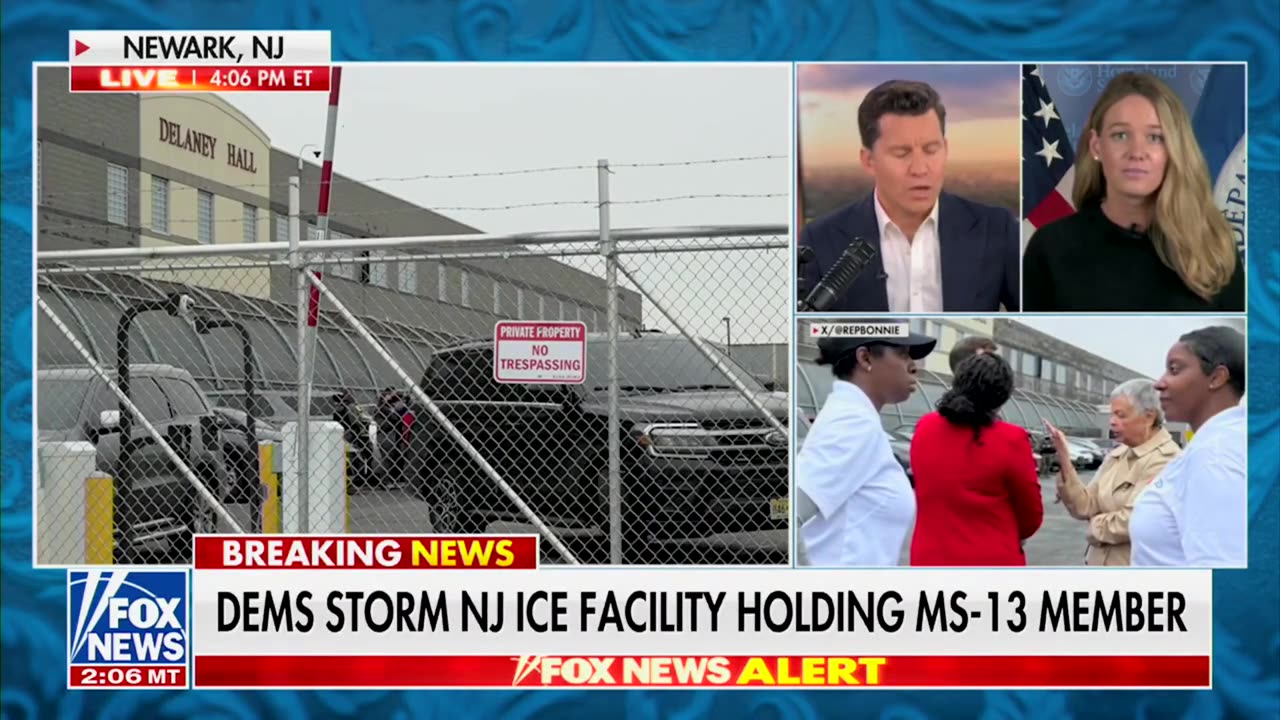 Trump Admin Official Details 'Circus' Surrounding Dems Attempt To Enter Ice Facility