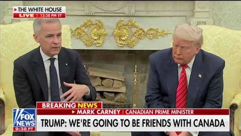 President Trump is not afraid to tell the truth to Mark Carney, straight up.