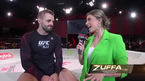 William Tackett Post-Match Interview | UFC BJJ 2
