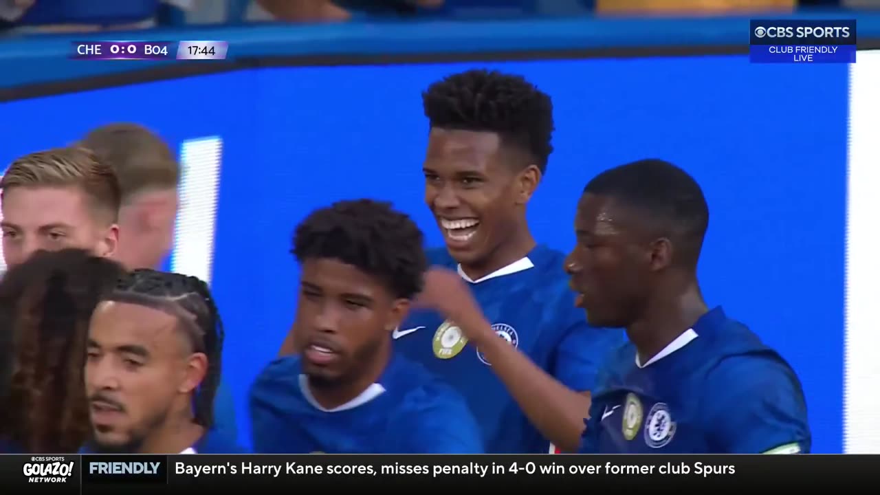The perfect start to life at Stamford Bridge! Estevao strikes on his Chelsea debut