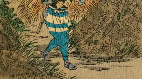 Japanese Fairy Tale: Kachi-Kachi Mountain