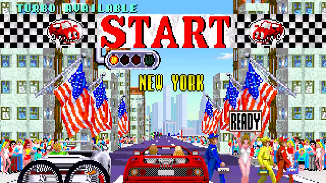 Arcade Longplay 250 Turbo Out Run
