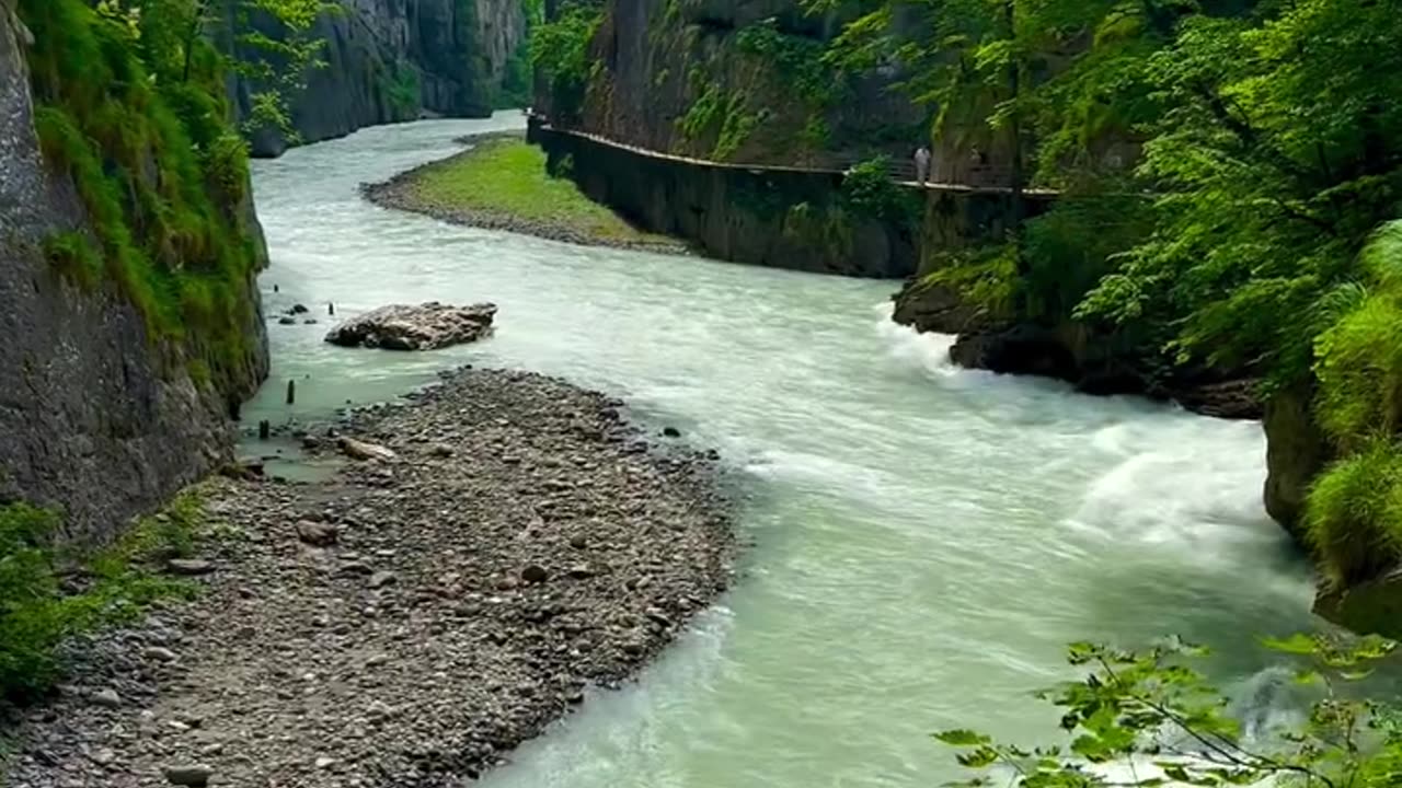 Aareschlucht, Switzerland.