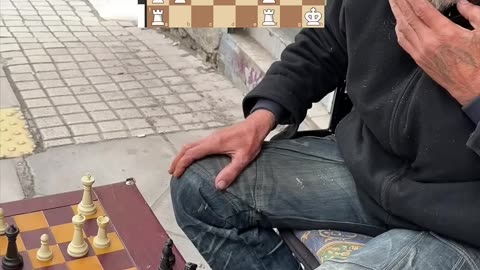 Undercover Grandmaster vs Greek Chess Hustler ♟️