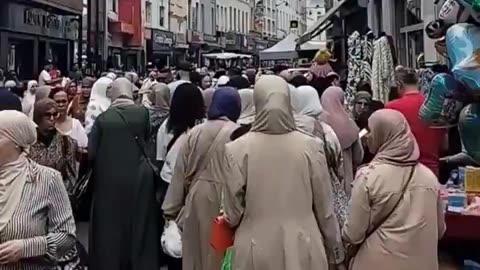 It looks like Kabul, but this is Brussels, Europe. In some cities, situation is dramatic.