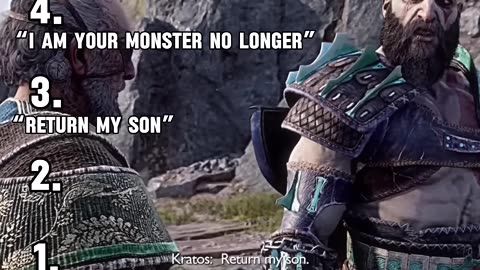 Kratos Top 5 COLDEST Quotes #kratos #godofwar