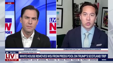 White House Bans WSJ from Trump Press Pool Over Explosive Epstein Report | Media Clash 2025