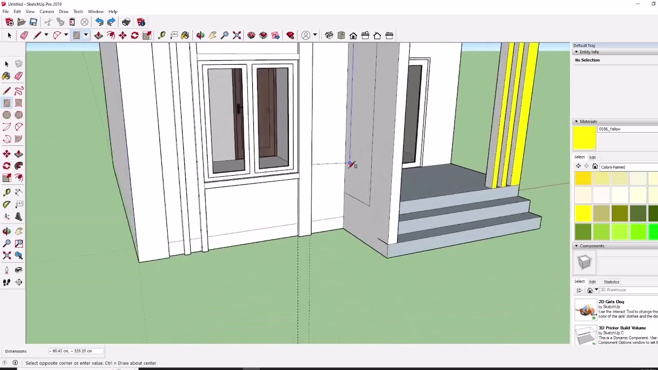 tutorial design house size 6 x 6 meters 41