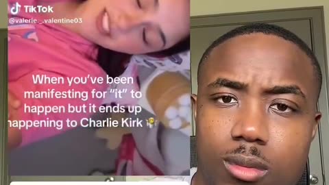 Charlie Kirk was just assassinated in broad daylight and people on TikTok are celebrating.