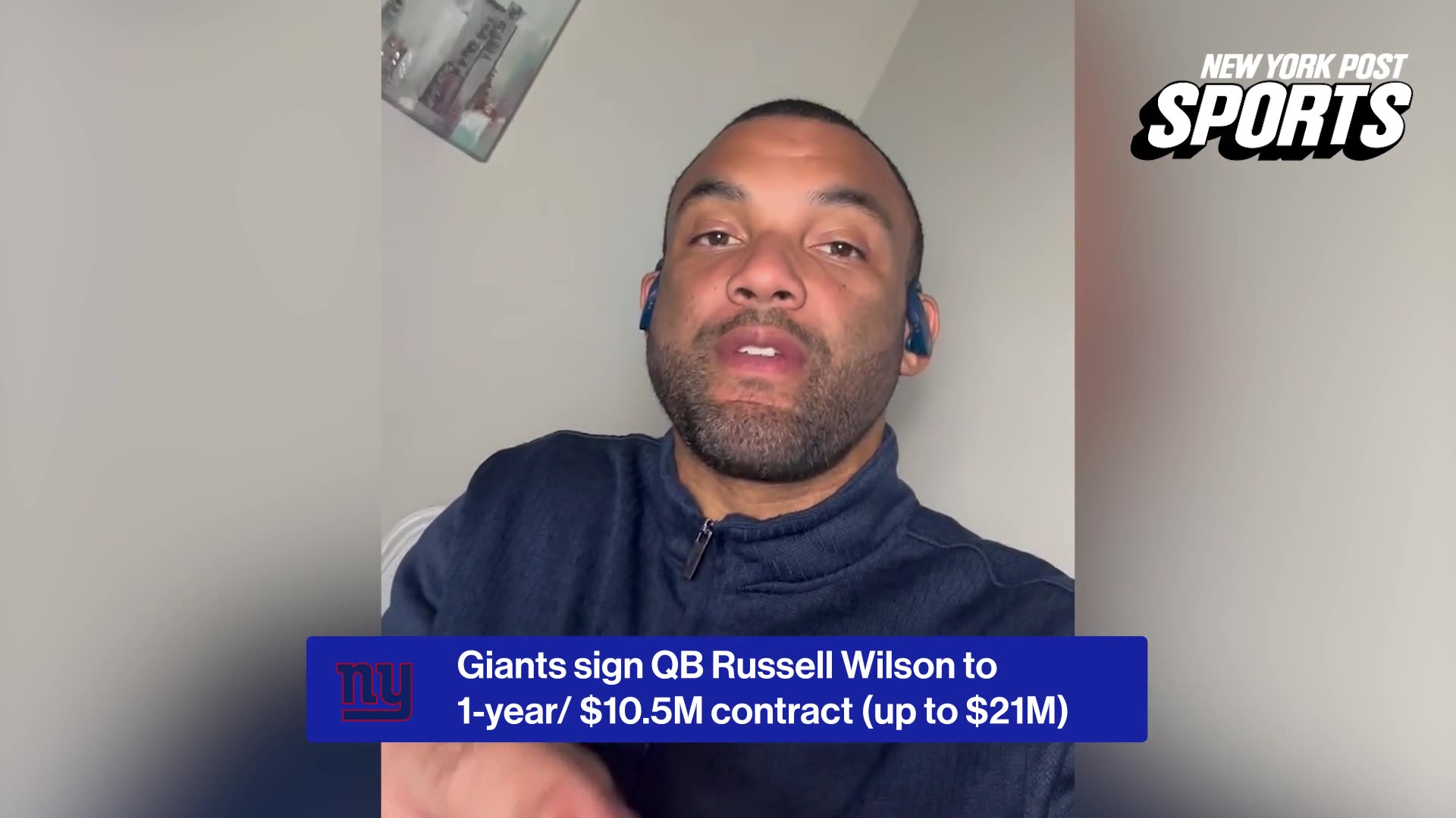 NY Post's Paul Schwartz & Brandon London breakdown Giants signing Russell Wilson