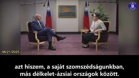 【HU】Hsiao Bi-Khim, Tajvan alelnöke bírálja a KKP militarizált mesterséges földjeit