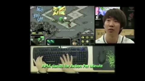 Korean Gamers APM Demonstration