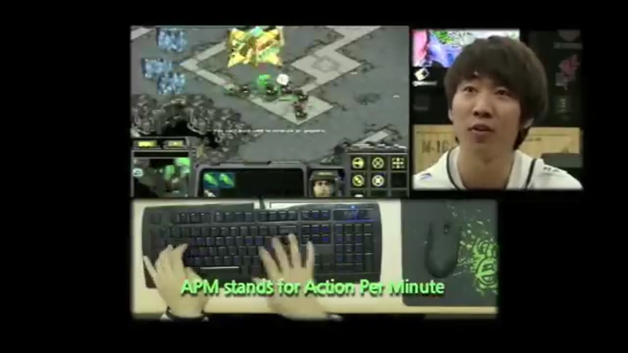 Korean Gamers APM Demonstration