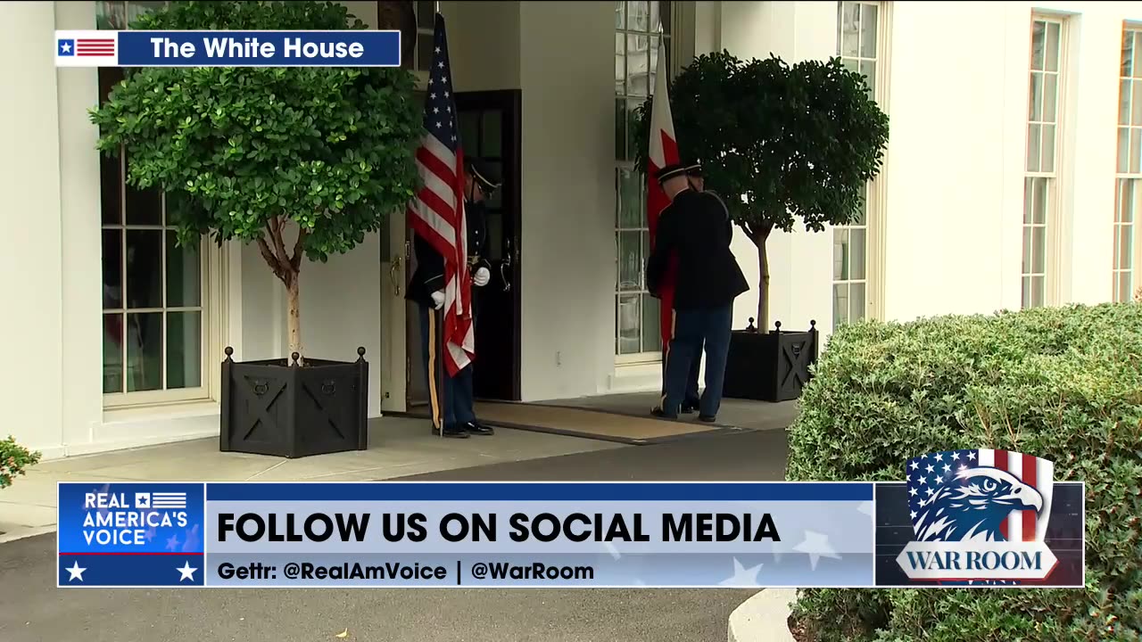 Brian Glenn Reports LIVE From The White House On Epstein Files “Tug Of War”