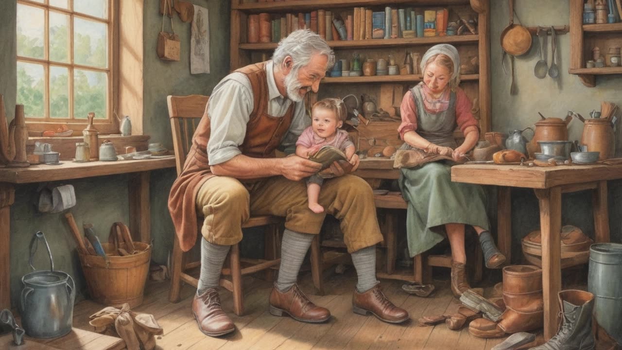 الأقزام وصانع الأحذية ✨ قصص ما قبل النوم - حكايات خرافية - كتب صوتية قصيرة