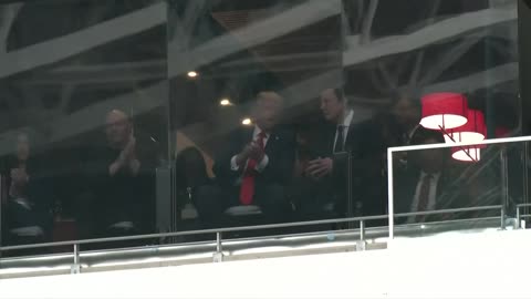 US President Trump Meets Elon Musk at Charlie Kirk's Memorial