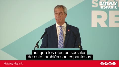 Farage warns of “terrifying social effects” amid mass immigration