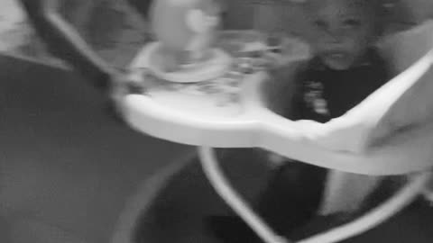 Miracle and Angel having fun