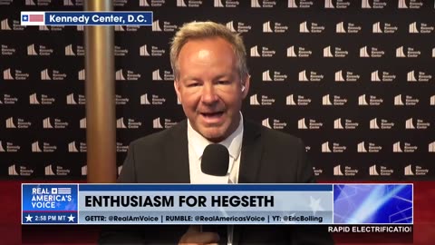 ENTHUSIASM FOR HEGSETH