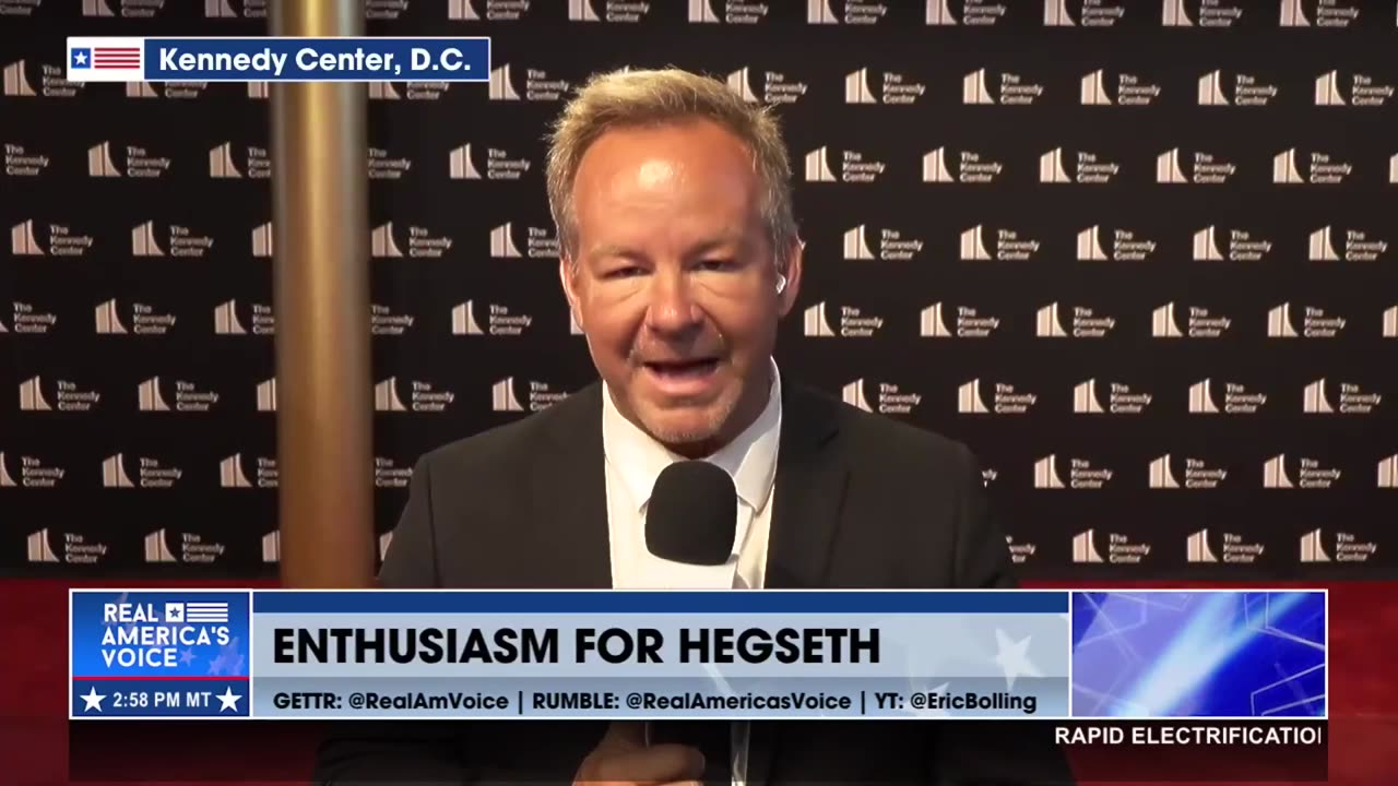 ENTHUSIASM FOR HEGSETH