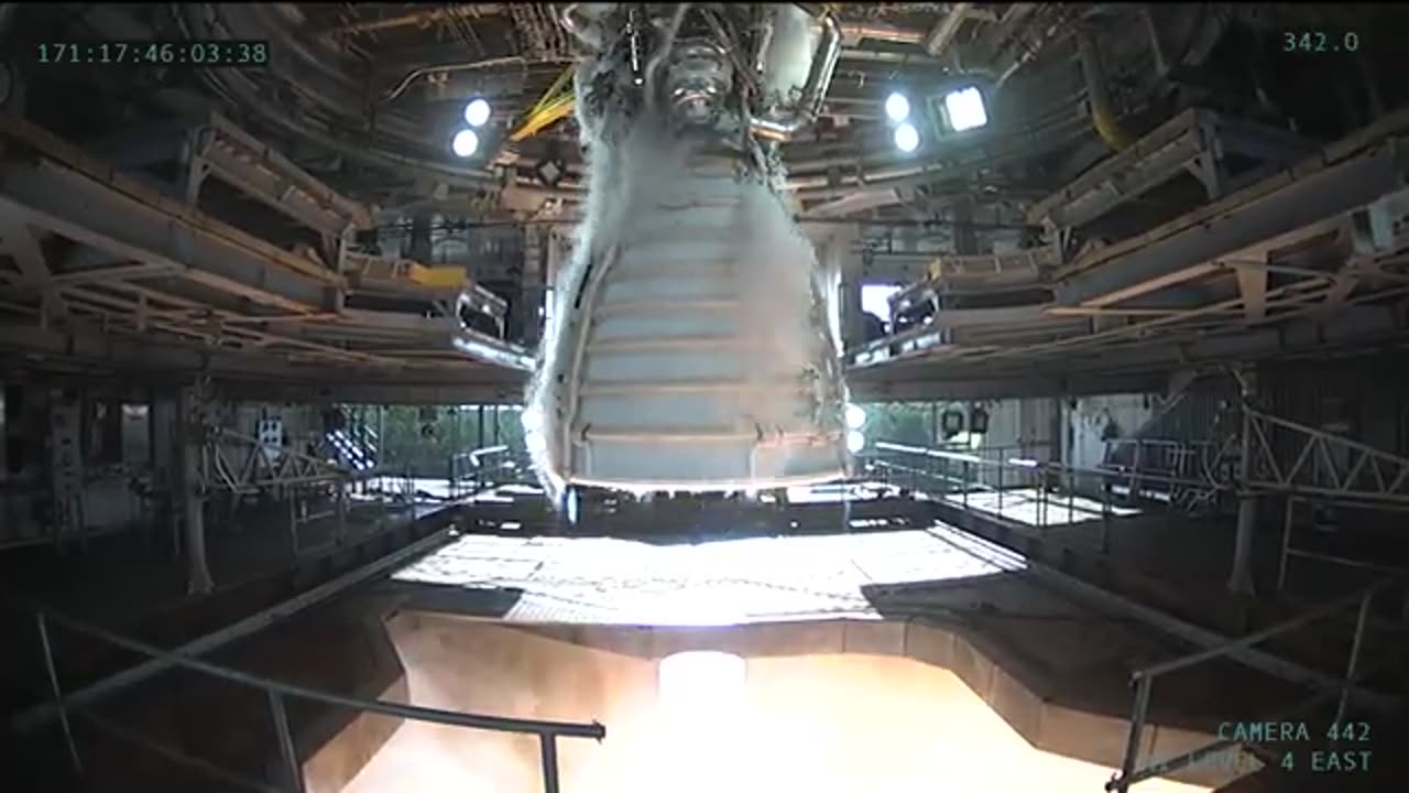 🚀 NASA's MASSIVE RS-25 Engine Test FIRE! 500-Second Burn for Artemis Moon Missions! 🔥