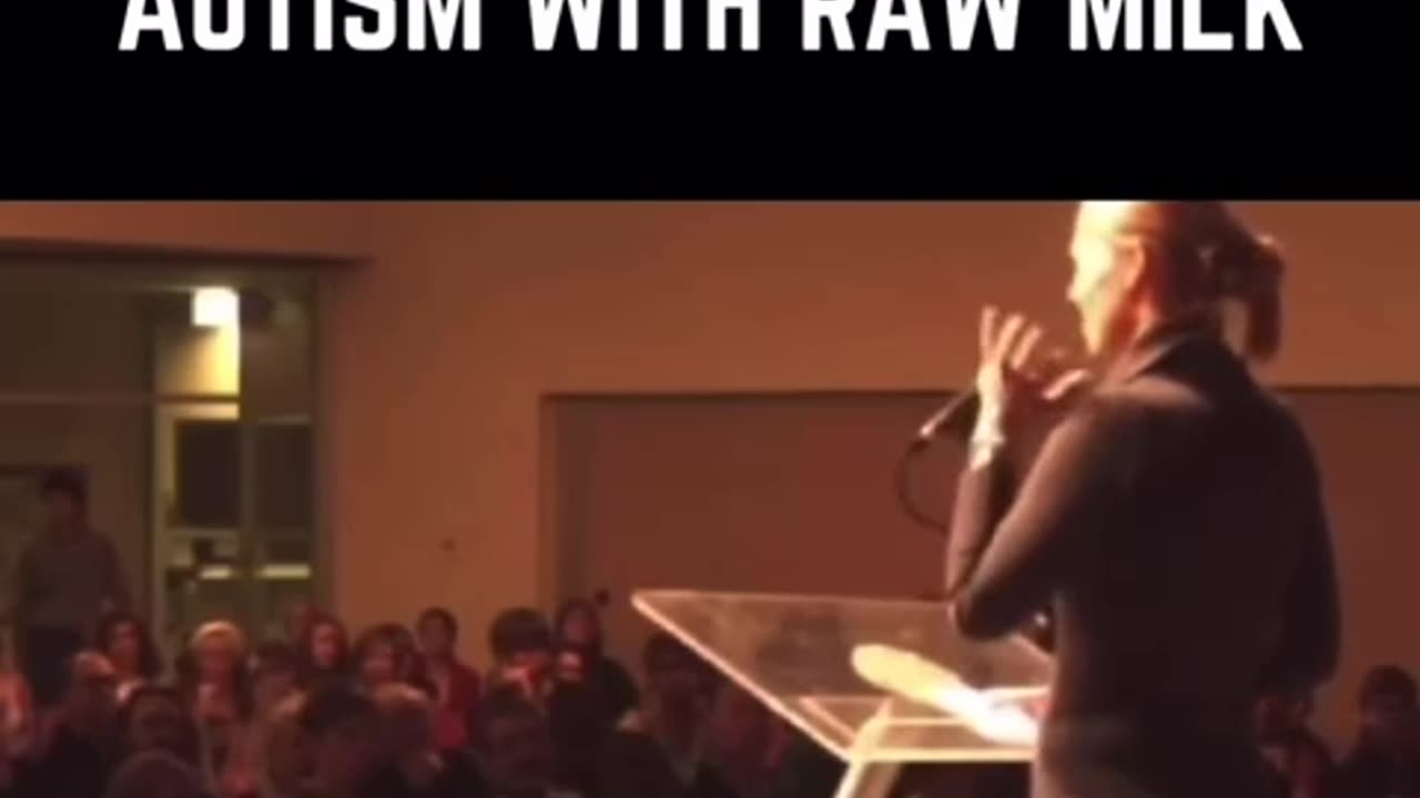 Raw milk cured her sons Autism? What's stopping people from at least trying it?