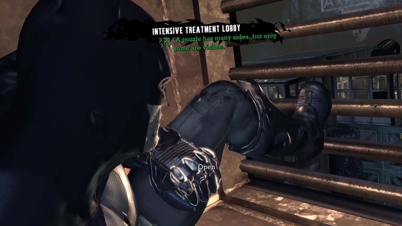P17 Batman Arkham Asylum Getting in to the first area again