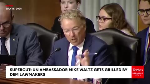 An Amateurish Move': UN Ambassador Mike Waltz's Fieriest Congressional Grillings