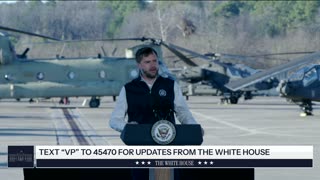 Vice President JD Vance Celebrates Thanksgiving with Servicemembers and Delivers Remarks