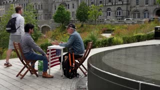 American artist offers apology to Scots during Trump visit