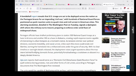 Report: Troops To Be Deployed Across U.S. As Pentagon Prepares for ‘Civil War