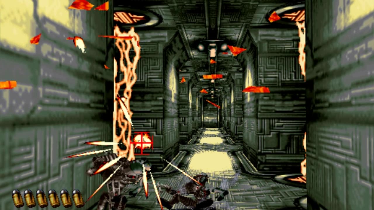 EPILEPSY WARNING!!!! My Noncommentated Playthrough: House of the Dead 1 Part 2