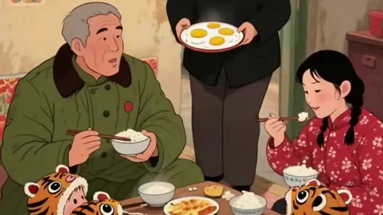 "Peaceful Family Life – Ghibli Animation for All Ages"