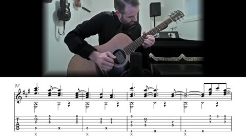 What's Up? (4 Non Blondes Cover) - Fingerstyle Guitar Lesson (Sheet Music + TAB)