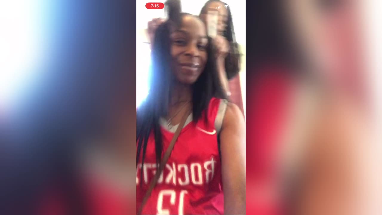 Star get her hair done