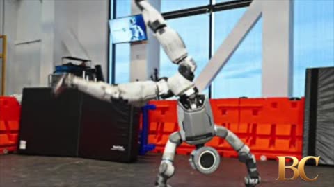 US humanoid robot hits perfect cartwheel and backflip with steady balance