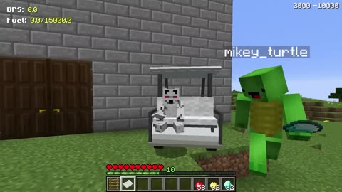 Werewolf's Birth to Death in Minecraft